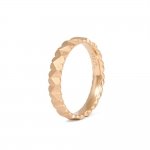 Schmaler Roségold-Ring aus der Kollektion Herzblatt
